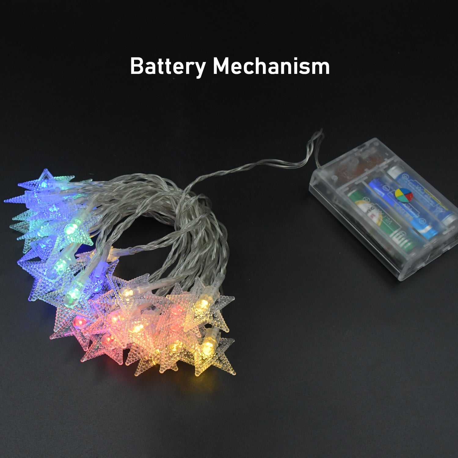 6603 28 LED / Star 3.9 Meter Star Shape Led Light Battery Operated with Flashing Modes for Home Decoration, Kids Room, Waterproof Diwali & Wedding LED Christmas Light Indoor and Outdoor Light ,Festival Decoration (Multicolor Battery Not Included 3.9Mtr) 6603 28 LED / Star 3.9 Meter Star Shape Led Light Battery Operated with Flashing Modes for Home Decoration, Kids Room, Waterproof Diwali & Wedding LED Christmas Light Indoor and Outdoor Light ,Festival Decoration (Multicolor Battery Not Included 3.9Mtr)